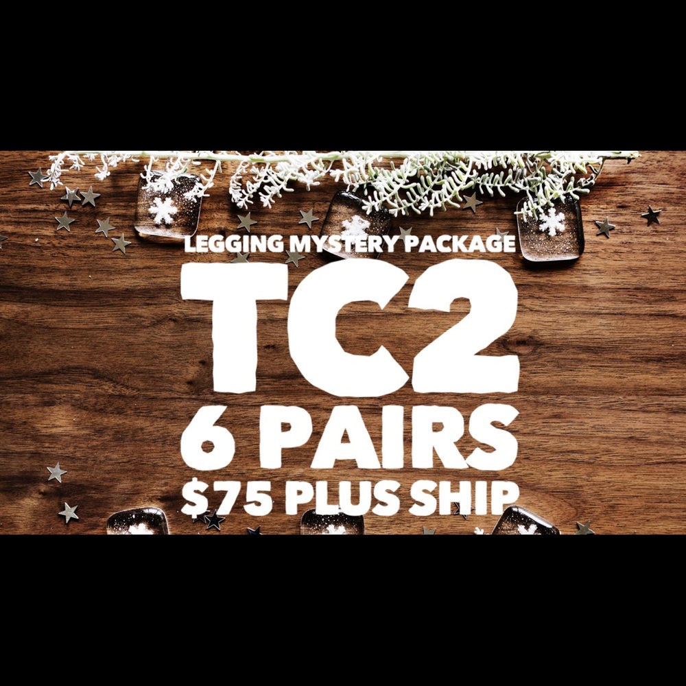 LuLaRoe Leggings TC2 Bundle 6 Pairs Mystery